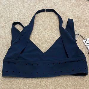 Navy Gigi C bathing suit top!